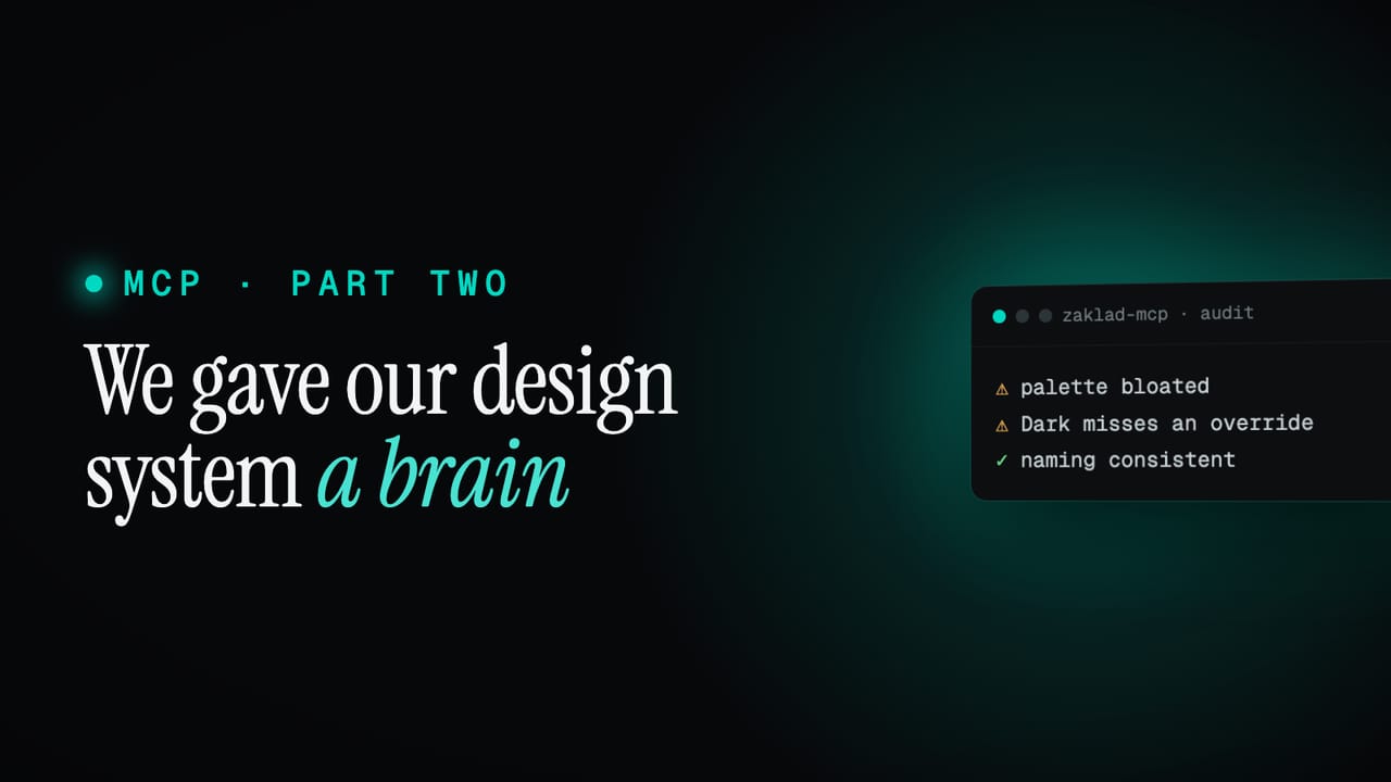 We gave our design system a brain: the emergent magic of a connected design system