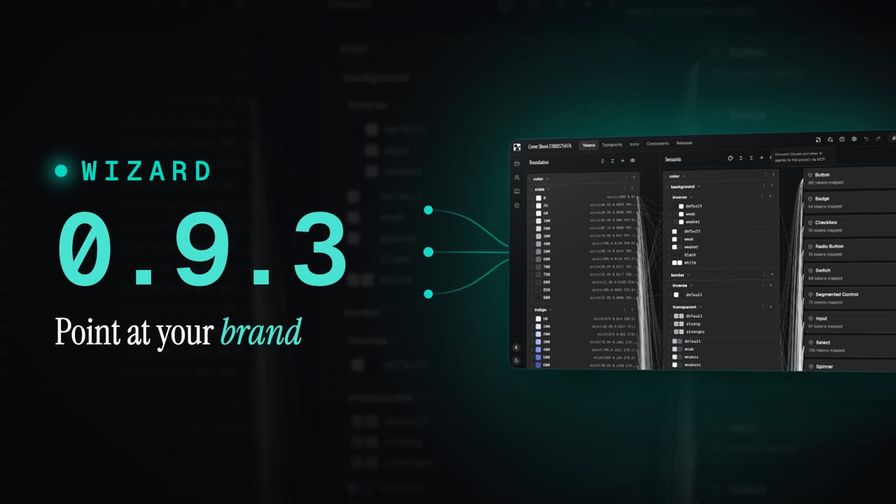 Release 0.9.3: the design system wizard and base template